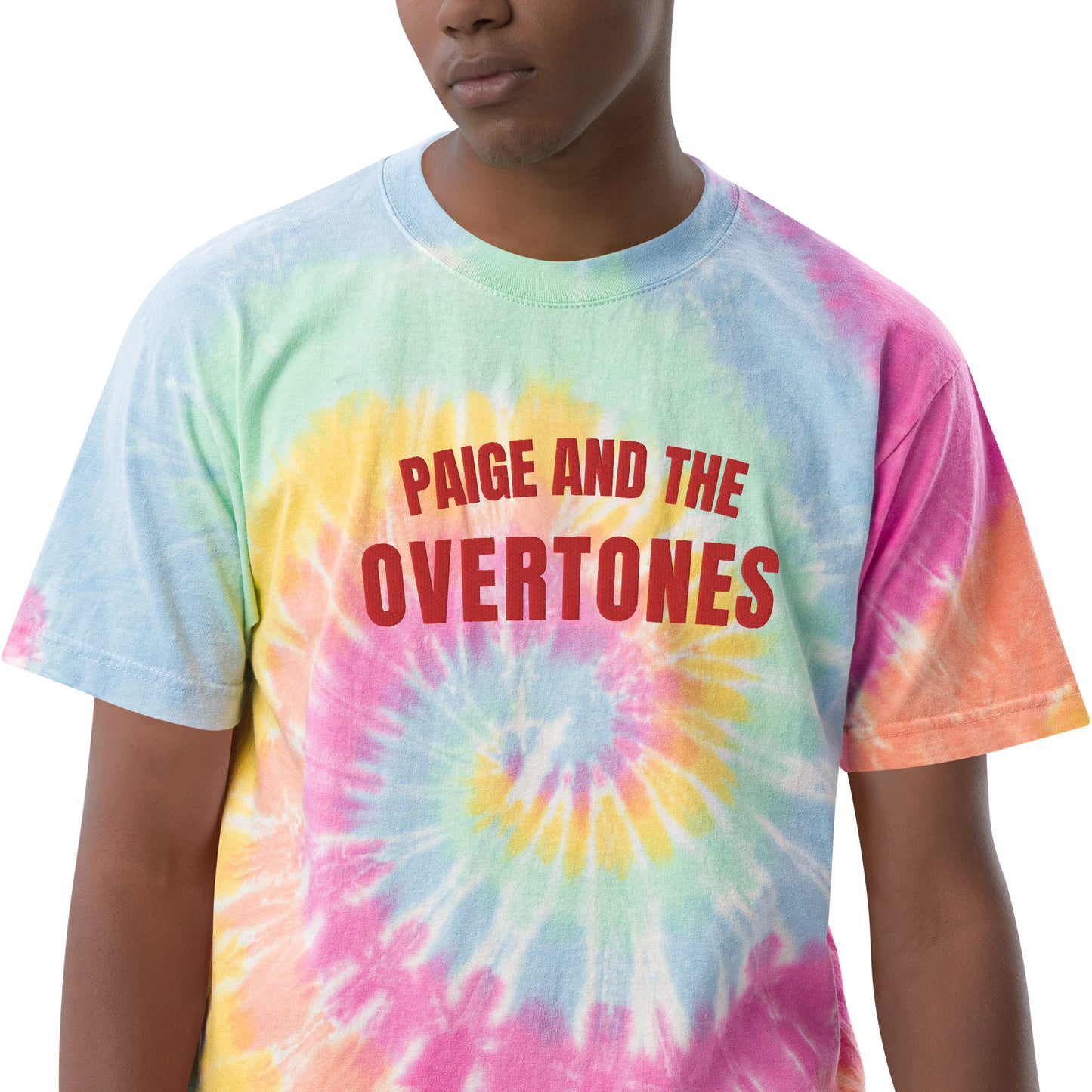 Oversized tie-dye t-shirt